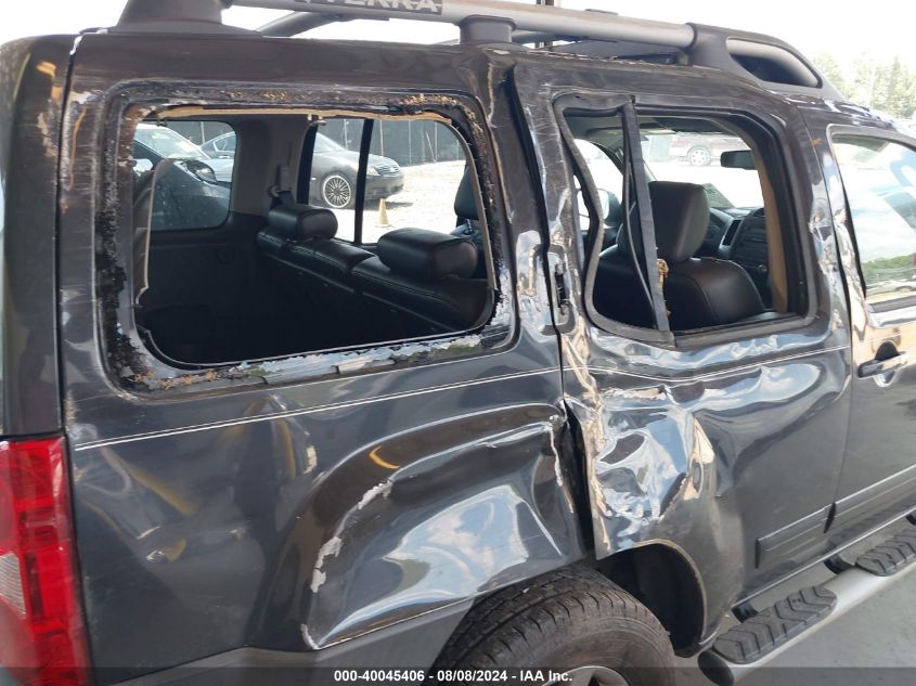 2010 Nissan Xterra Se VIN: 5N1AN0NU9AC511106 Lot: 40045406