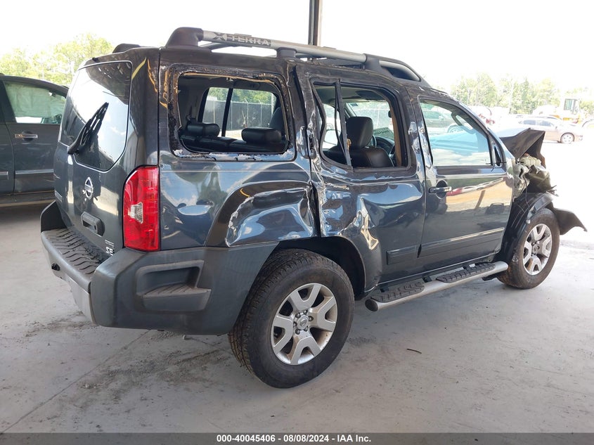 2010 Nissan Xterra Se VIN: 5N1AN0NU9AC511106 Lot: 40045406