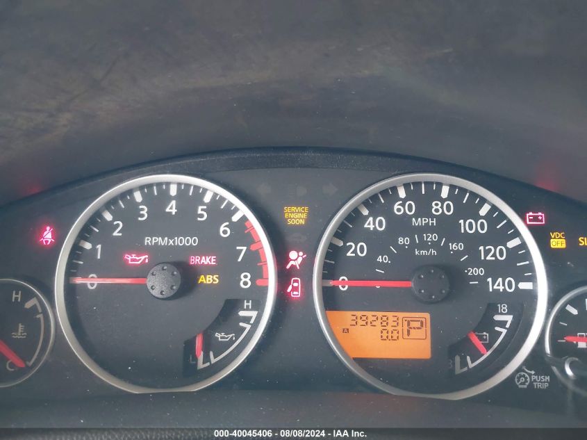 2010 Nissan Xterra Se VIN: 5N1AN0NU9AC511106 Lot: 40045406