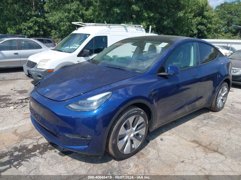 7SAYGDEEXRA274976 2024 TESLA MODEL Y - Image 2