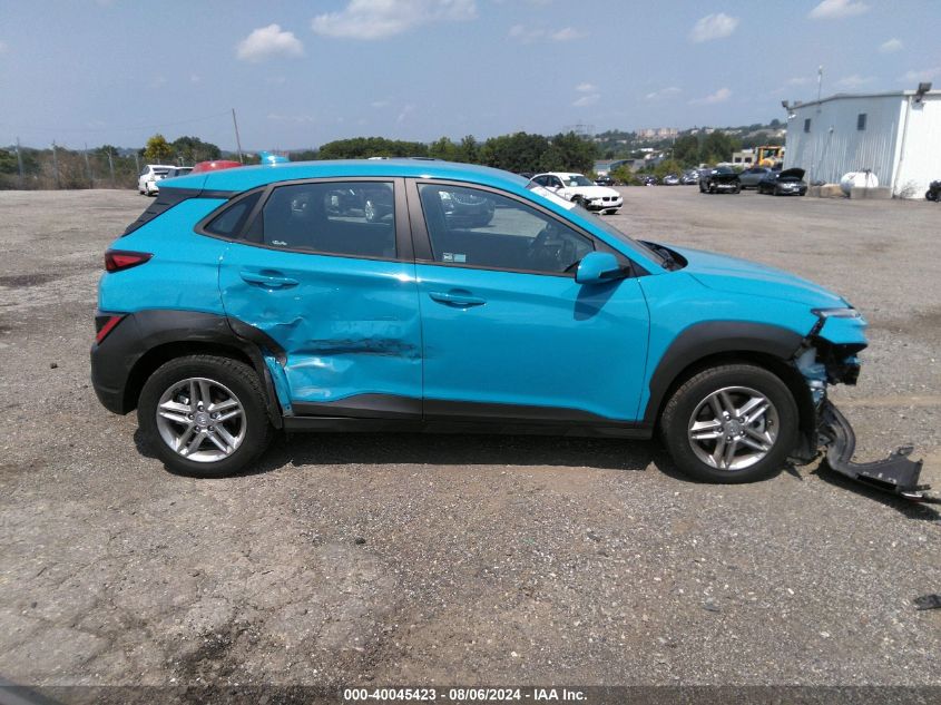 2022 Hyundai Kona Se VIN: KM8K2CAB8NU773119 Lot: 40045423