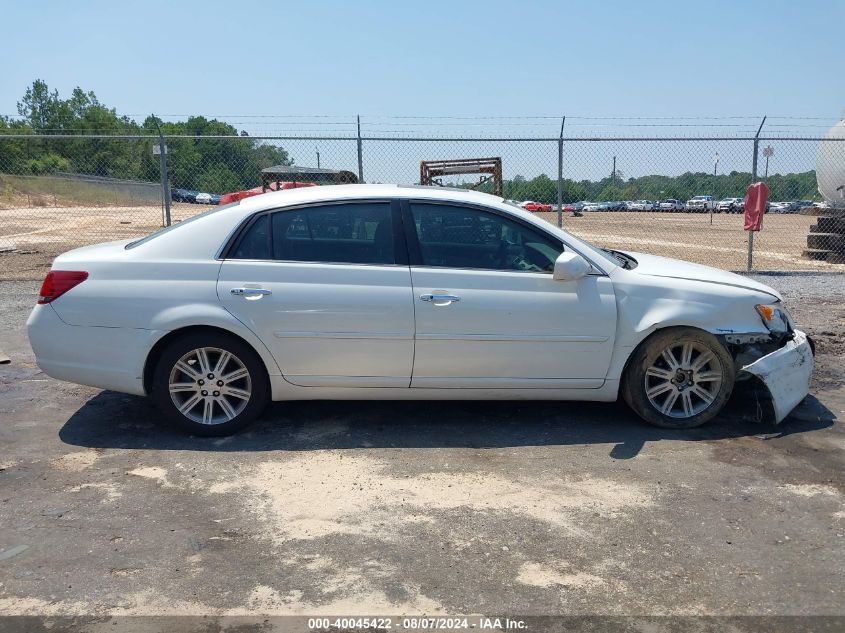 2008 Toyota Avalon Limited VIN: 4T1BK36B88U312760 Lot: 40045422