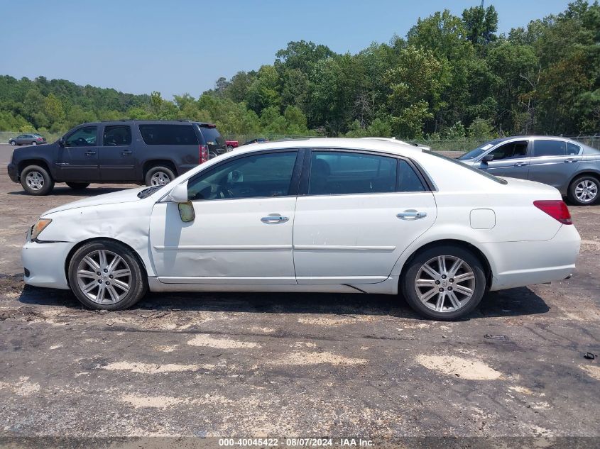 2008 Toyota Avalon Limited VIN: 4T1BK36B88U312760 Lot: 40045422