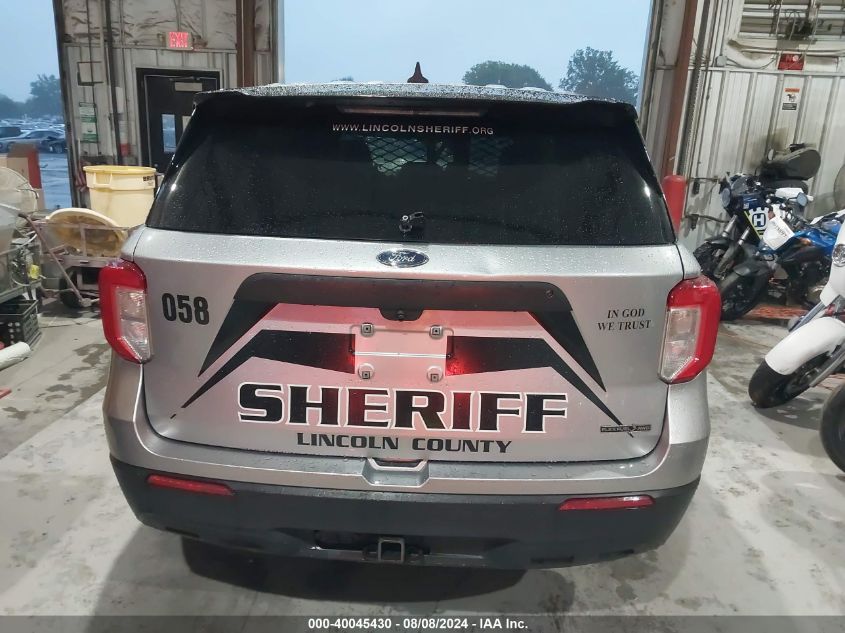 2021 Ford Explorer Police Interceptor VIN: 1FM5K8AB4MGB24876 Lot: 40045430