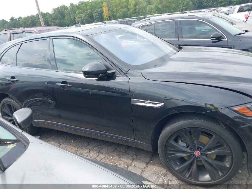 2020 Jaguar F-Pace R-Sport P300 Awd Automatic VIN: SADCL2GX7LA660171 Lot: 40045437