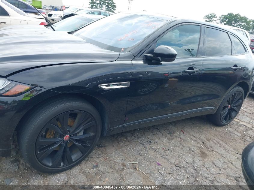 2020 Jaguar F-Pace R-Sport P300 Awd Automatic VIN: SADCL2GX7LA660171 Lot: 40045437