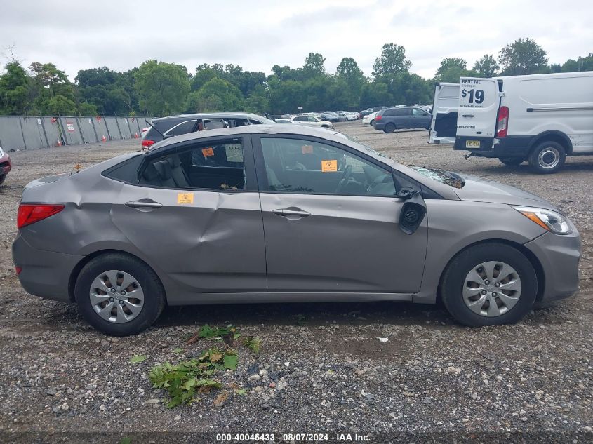 2017 Hyundai Accent Se VIN: KMHCT4AE3HU369036 Lot: 40045433