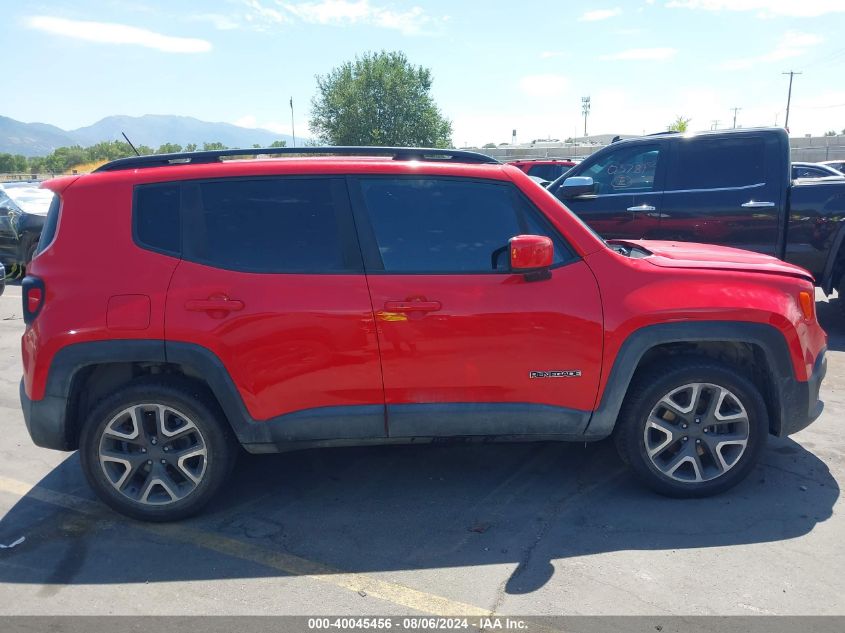 2017 Jeep Renegade Latitude VIN: ZACCJBBB9HPG38645 Lot: 40045456