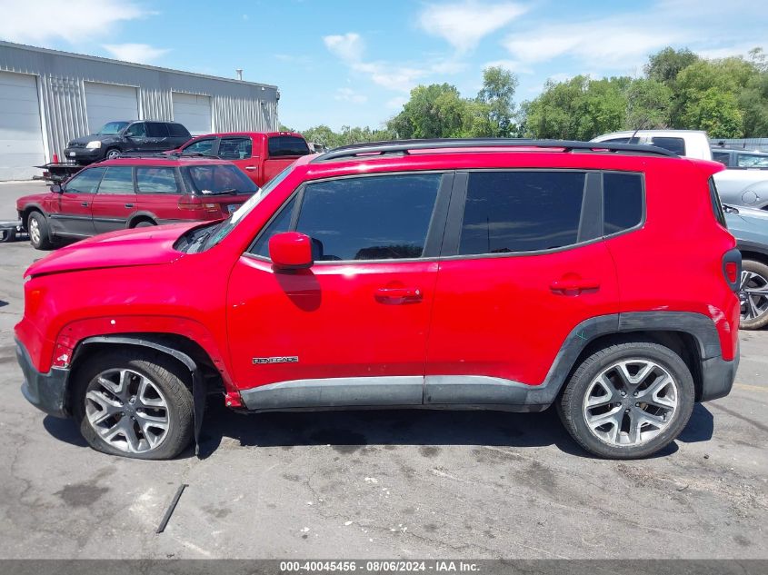 2017 Jeep Renegade Latitude VIN: ZACCJBBB9HPG38645 Lot: 40045456