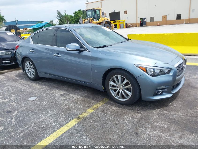 2014 Infiniti Q50 Premium VIN: JN1BV7AP2EM685085 Lot: 40045471