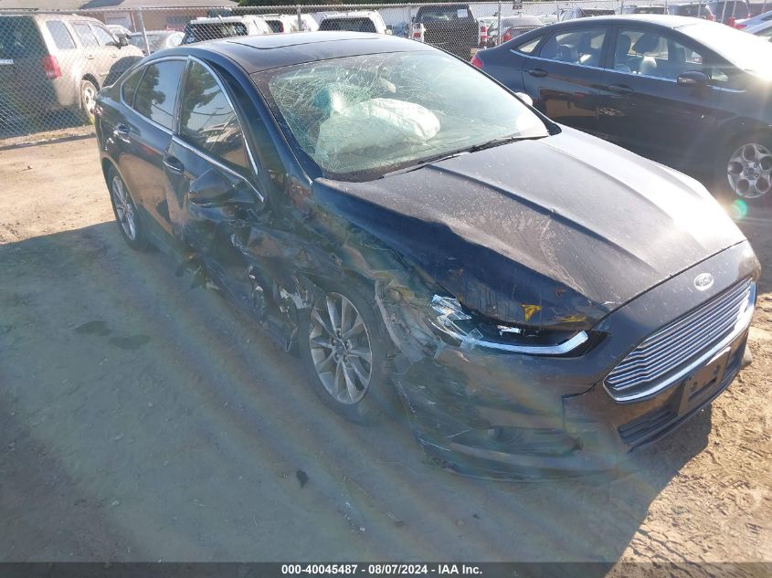 2016 Ford Fusion Se VIN: 3FA6P0T95GR167521 Lot: 40045487