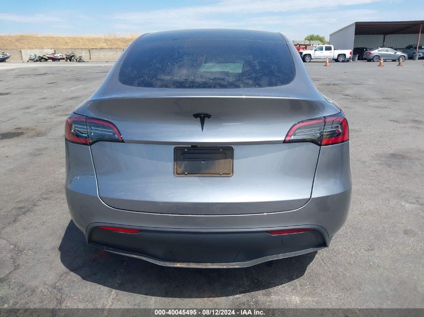 2024 Tesla Model Y Long Range Dual Motor All-Wheel Drive VIN: 7SAYGDEE4RA299825 Lot: 40045495