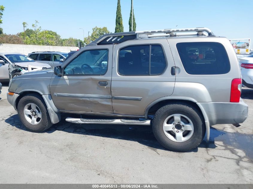 2004 Nissan Xterra Xe VIN: 5N1ED28T04C651634 Lot: 40045513