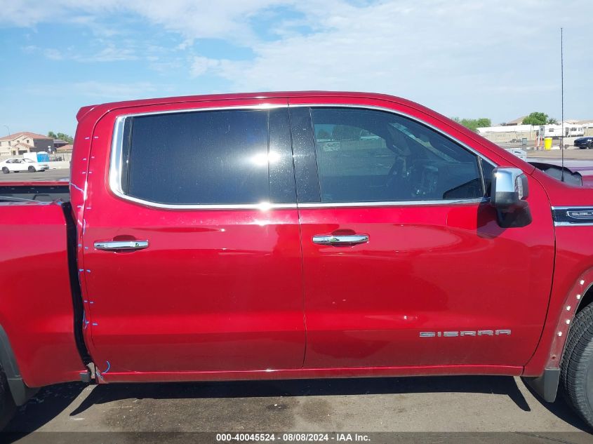 2019 GMC Sierra 1500 Slt VIN: 3GTU9DED8KG224092 Lot: 40045524