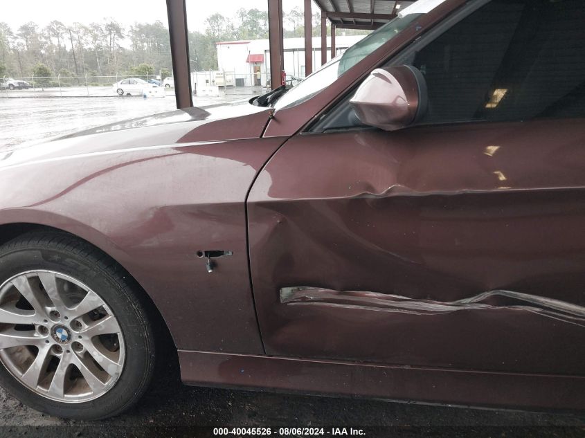 2007 BMW 328Xi VIN: WBAVC93557KX58288 Lot: 40045526