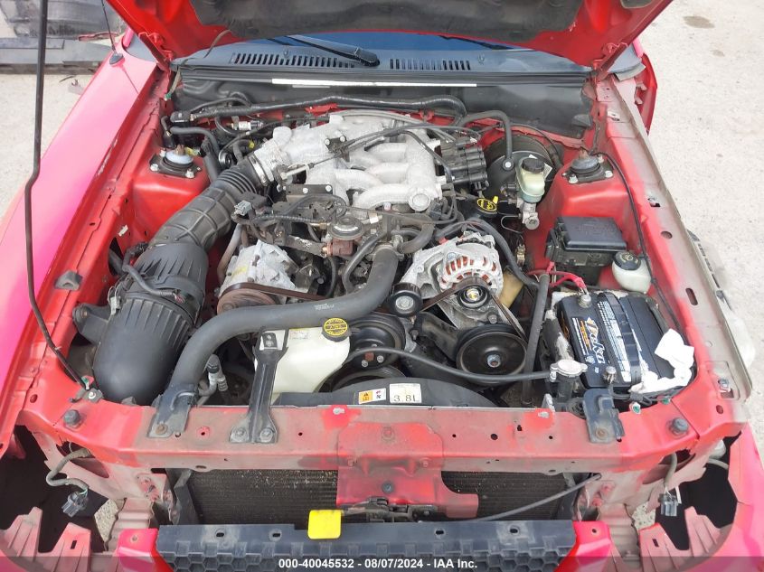 2002 Ford Mustang VIN: 1FAFP444X2F140539 Lot: 40045532