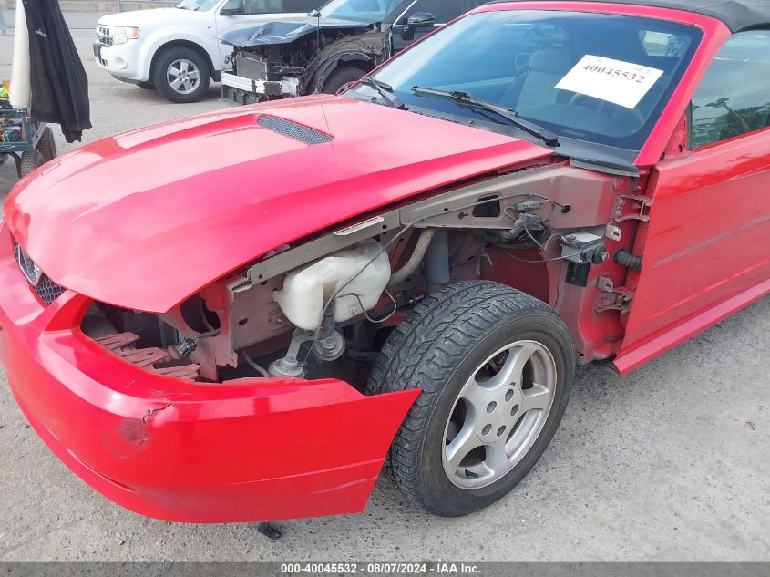 2002 Ford Mustang VIN: 1FAFP444X2F140539 Lot: 40045532
