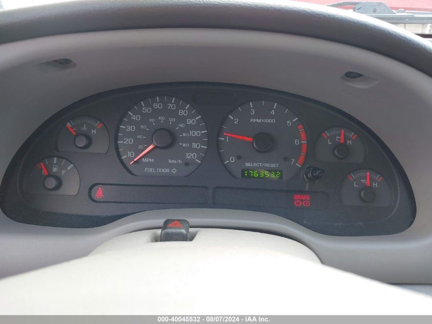 2002 Ford Mustang VIN: 1FAFP444X2F140539 Lot: 40045532