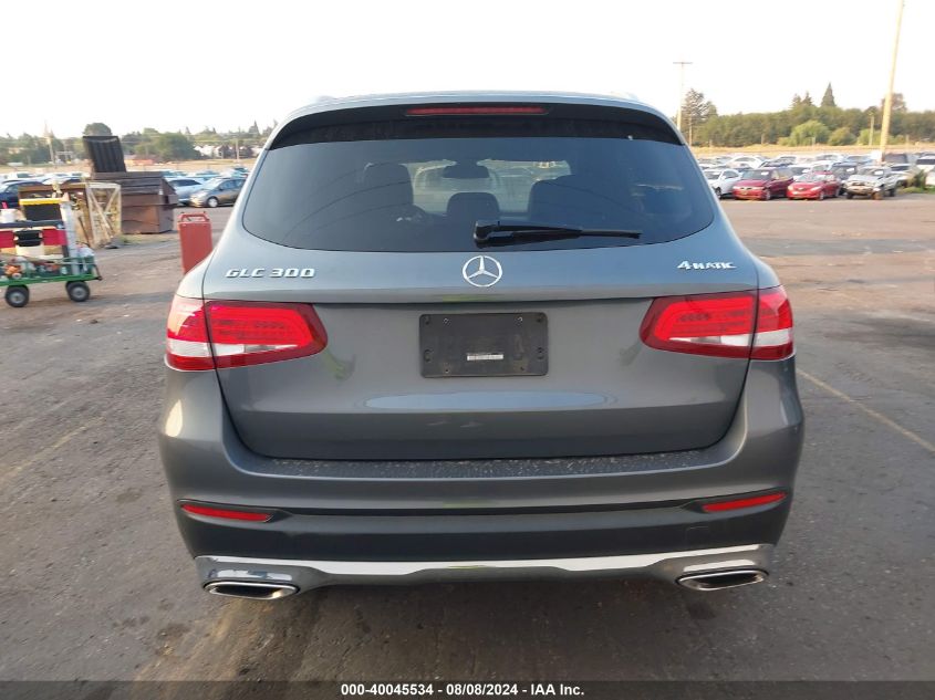 2016 MERCEDES-BENZ GLC 300 300 4MATIC - WDC0G4KB0GF076918