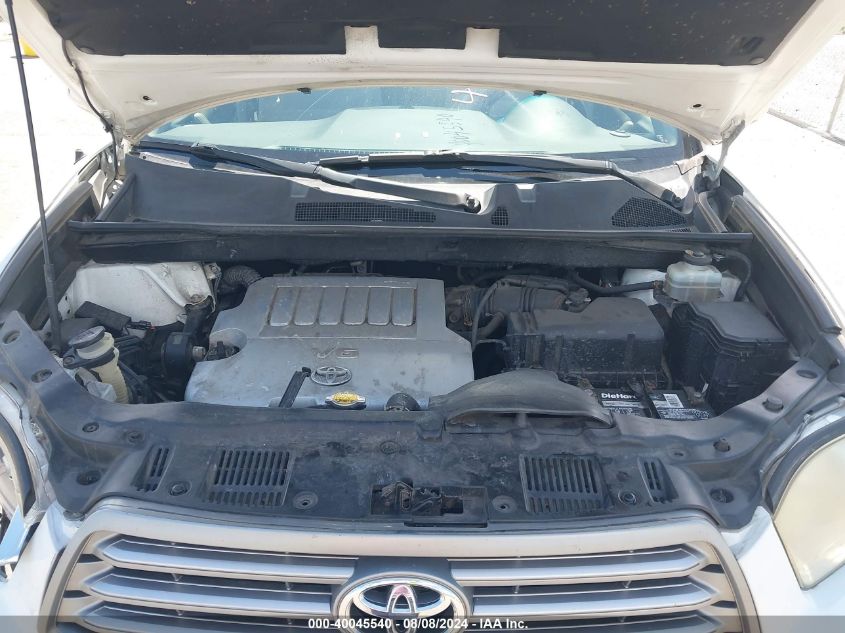 2008 Toyota Highlander VIN: JTEES41A182100358 Lot: 40045540