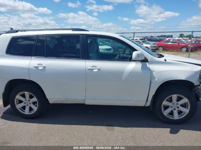 2008 Toyota Highlander VIN: JTEES41A182100358 Lot: 40045540