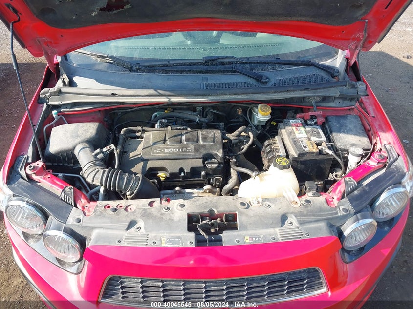 2014 Chevrolet Sonic Lt Auto VIN: 1G1JC6SB1E4151015 Lot: 40045545