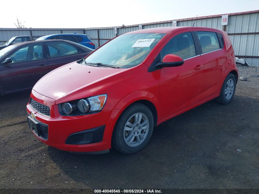 2014 Chevrolet Sonic Lt Auto VIN: 1G1JC6SB1E4151015 Lot: 40045545