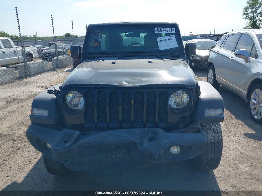 2020 Jeep Wrangler Unlimited Sport 4X4 VIN: 1C4HJXDG9LW216737 Lot: 40045550