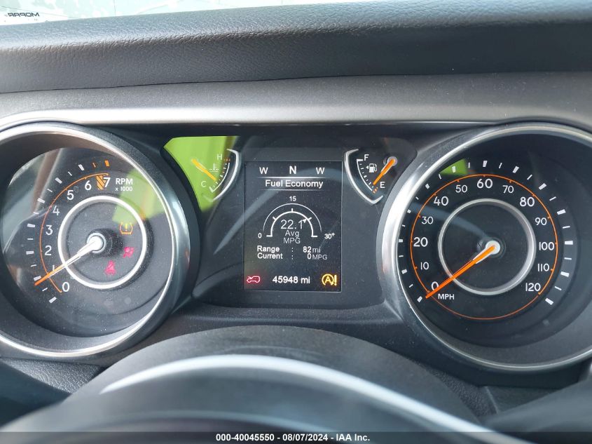 2020 Jeep Wrangler Unlimited Sport 4X4 VIN: 1C4HJXDG9LW216737 Lot: 40045550