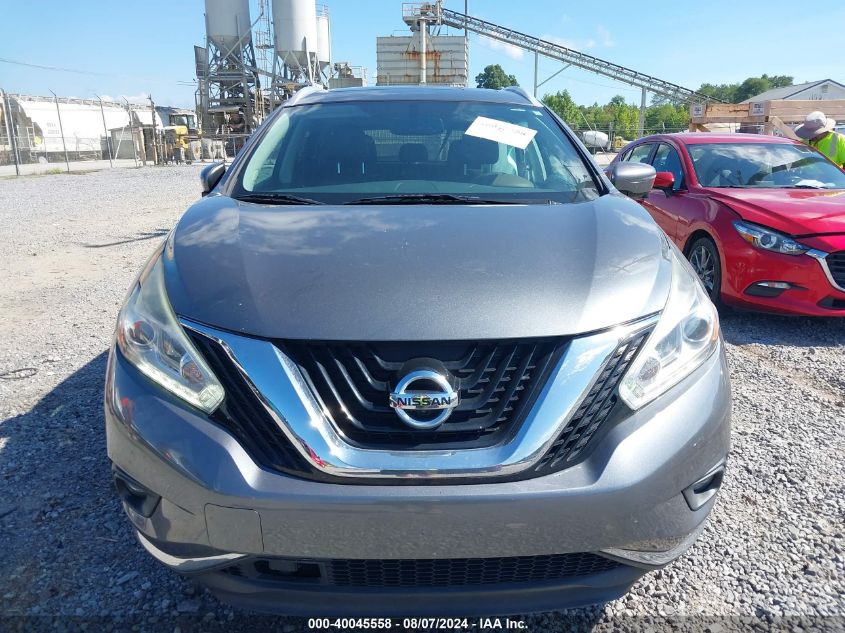 2017 Nissan Murano Platinum VIN: 5N1AZ2MHXHN106956 Lot: 40045558