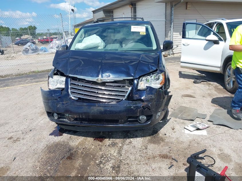 2010 Chrysler Town & Country Touring VIN: 2A4RR5DX2AR141722 Lot: 40045566