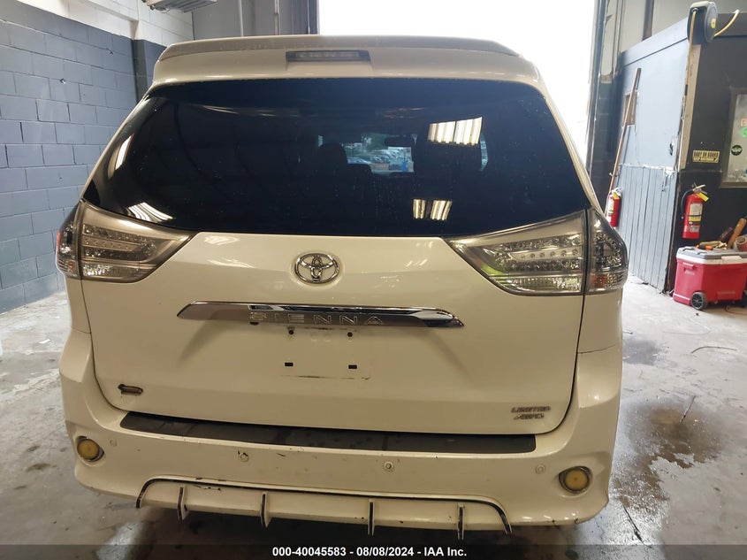 2012 Toyota Sienna Xle/Ltd VIN: 5TDDK3DC2CS032788 Lot: 40045583