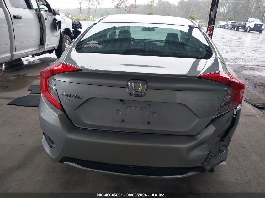 2020 Honda Civic Lx VIN: 19XFC2F66LE004719 Lot: 40045591