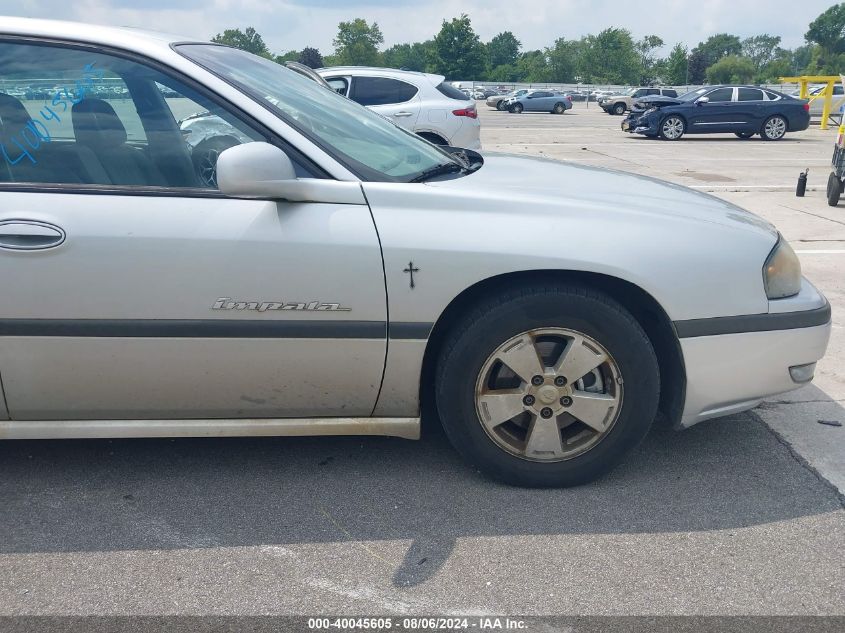 2003 Chevrolet Impala Ls VIN: 2G1WH52K539119017 Lot: 40045605