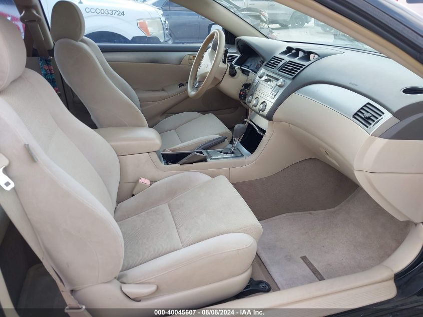 2007 Toyota Camry Solara Se VIN: 4T1CE30P27U759745 Lot: 40045607