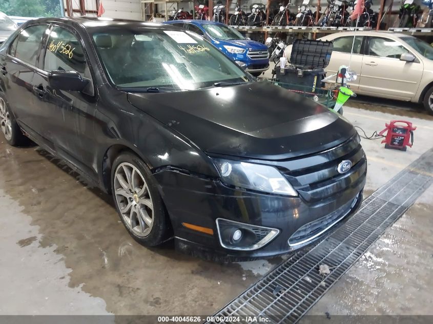 2012 Ford Fusion Sel VIN: 3FAHP0CG7CR323656 Lot: 40045626