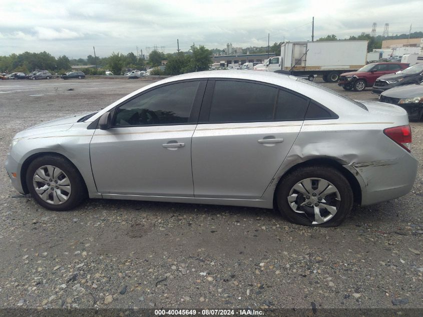 2016 Chevrolet Cruze Limited Ls Auto VIN: 1G1PC5SH5G7158365 Lot: 40045649