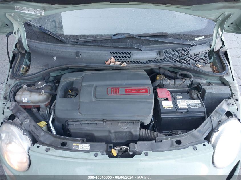 2014 Fiat 500 Sport VIN: 3C3CFFBR3ET228566 Lot: 40045655