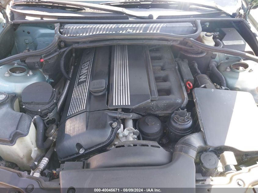 2002 BMW 325I VIN: WBAET37412NG82268 Lot: 40045671