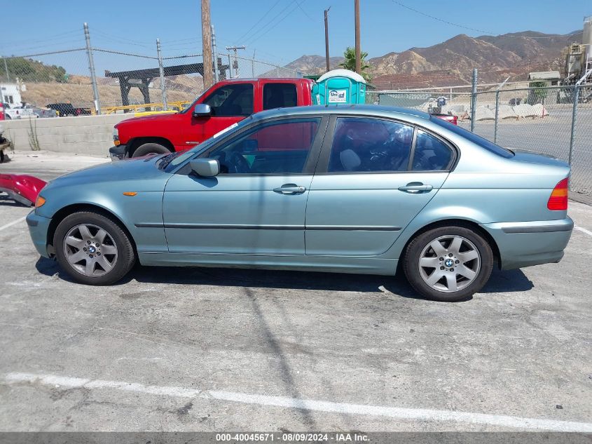 2002 BMW 325I VIN: WBAET37412NG82268 Lot: 40045671