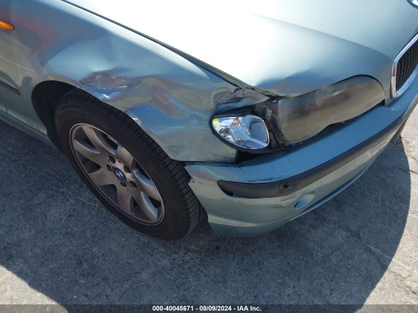 2002 BMW 325I VIN: WBAET37412NG82268 Lot: 40045671