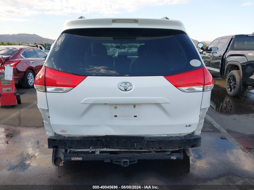 2011 Toyota Sienna Le V6 VIN: 5TDKK3DC9BS169037 Lot: 40045696