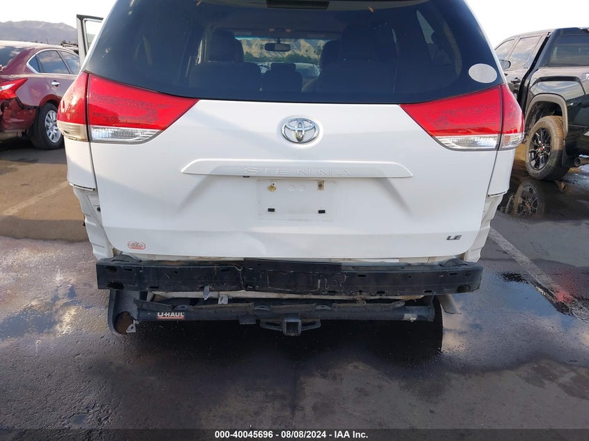 2011 Toyota Sienna Le V6 VIN: 5TDKK3DC9BS169037 Lot: 40045696
