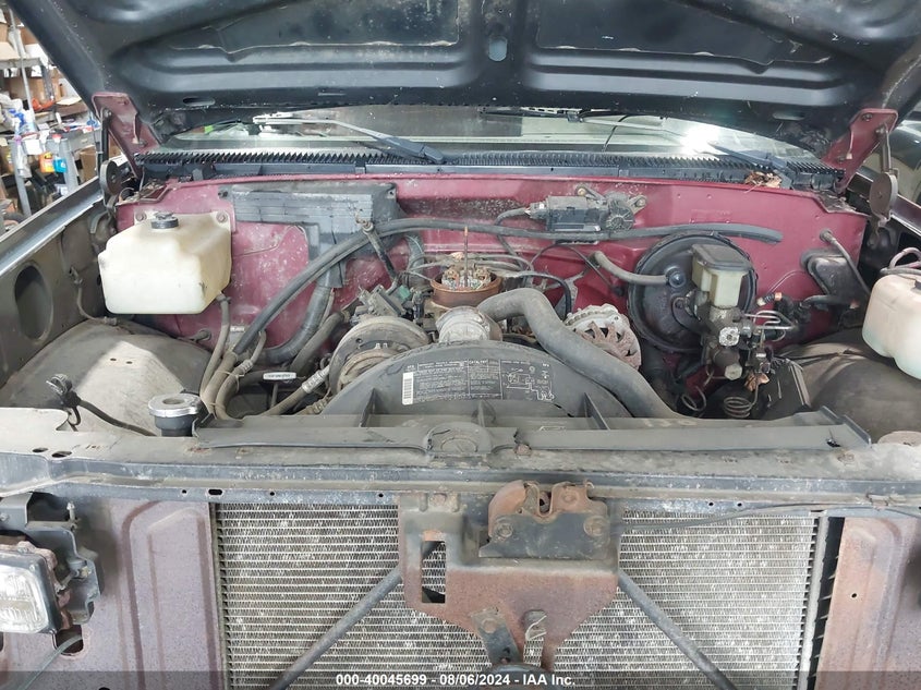 1989 Chevrolet Gmt-400 K1500 VIN: 1GCEK14KXKZ248501 Lot: 40045699