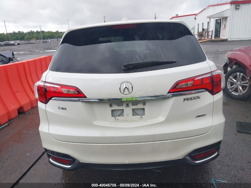 2017 Acura Rdx Acurawatch Plus Package VIN: 5J8TB4H37HL023042 Lot: 40045705