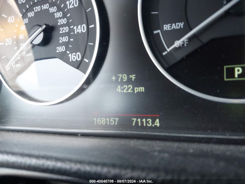 2014 BMW 328I VIN: WBA3C1C5XEK110144 Lot: 40045709