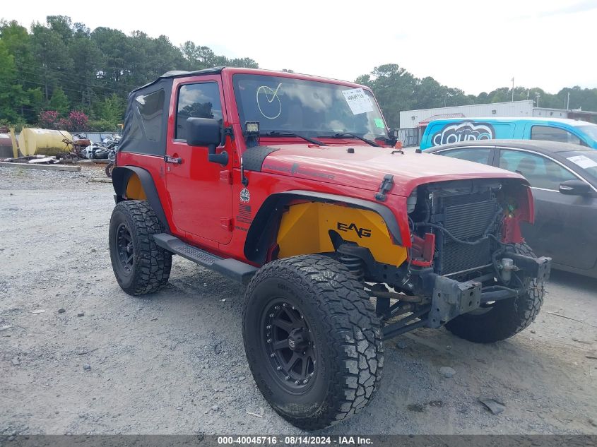 2013 Jeep Wrangler Sport VIN: 1C4AJWAG2DL706066 Lot: 40045716