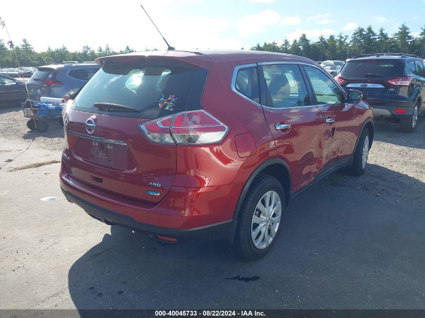 2014 Nissan Rogue S VIN: 5N1AT2MV4EC753769 Lot: 40045733