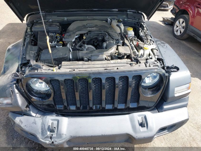 2019 Jeep Wrangler Sport VIN: 1C4GJXAG5KW679375 Lot: 40045735