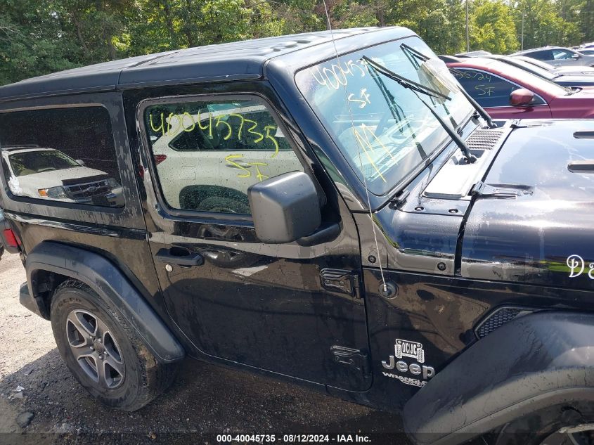 2019 Jeep Wrangler Sport S 4X4 VIN: 1C4GJXAG5KW679375 Lot: 40045735